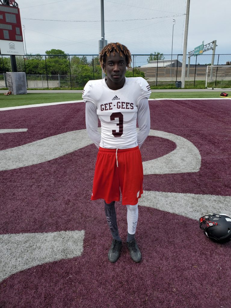 Malcolm Bell Tracking Football